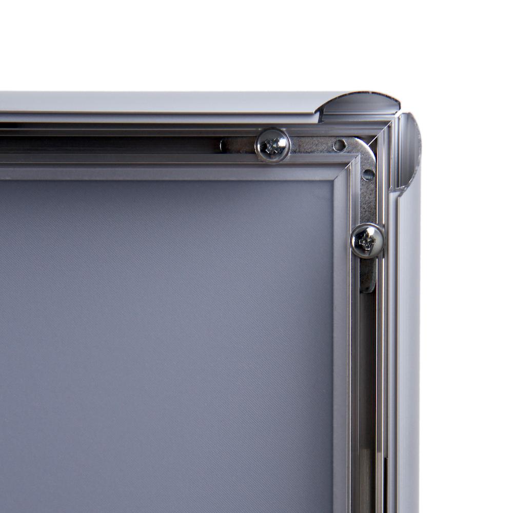 Poster Frame | Snap Open | 1 inch | Aluminum | Silver or Black