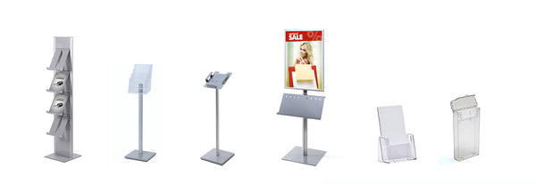 Literature holders | Brochure stands