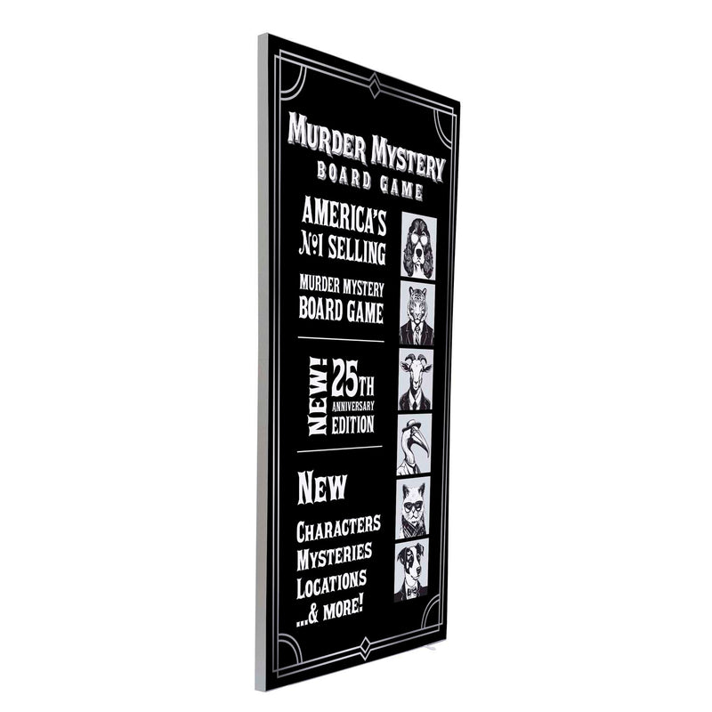 30"x60" SEG fabric display wall-mount