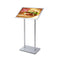 Menu Stand for Floor with Snap Frame and poster 22x17inch