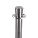 Crowd Control Stanchion Post for rope, top detail