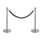 Crowd Control Stanchions with rope